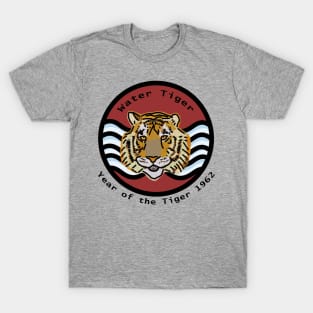 62nd Birthday Born Year of the Water Tiger 1962 T-Shirt